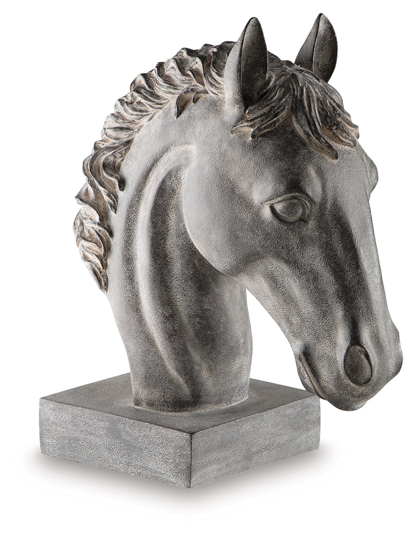 Family Deals Furniture - Ashley Furniture - Carnlow Sculpture - Sculpture / Antique Black - A2000772