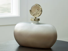Family Deals Furniture - Ashley Furniture - Acario Jar - Jar / Taupe/Gold Finish - A2000781
