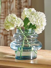 Family Deals Furniture - Ashley Furniture - Vallmen Vase - Vase / Blue - A2000799
