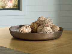 Family Deals Furniture - Ashley Furniture - Wallmen Tray - Tray / Champagne Gold Finish - A2000817