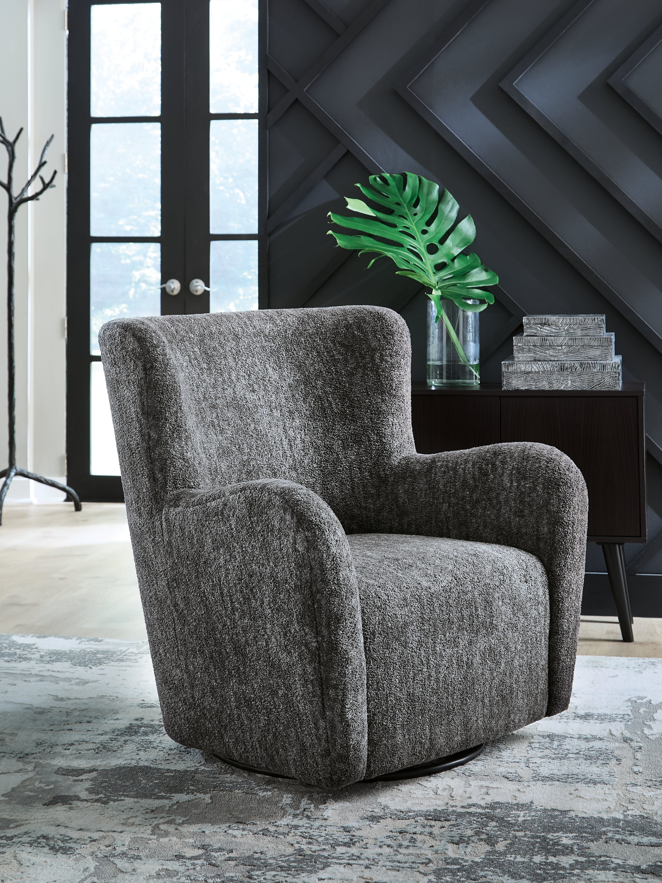 Family Deals Furniture - Ashley Furniture - Rowenburg Swivel Glider Accent Chair - Swivel Glider Accent Chair - A3000796