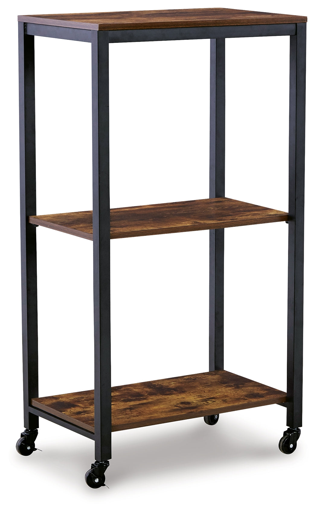 Family Deals Furniture - Ashley Furniture - Bevinfield Bar Cart - Bar Cart / Brown/Black - A4000394