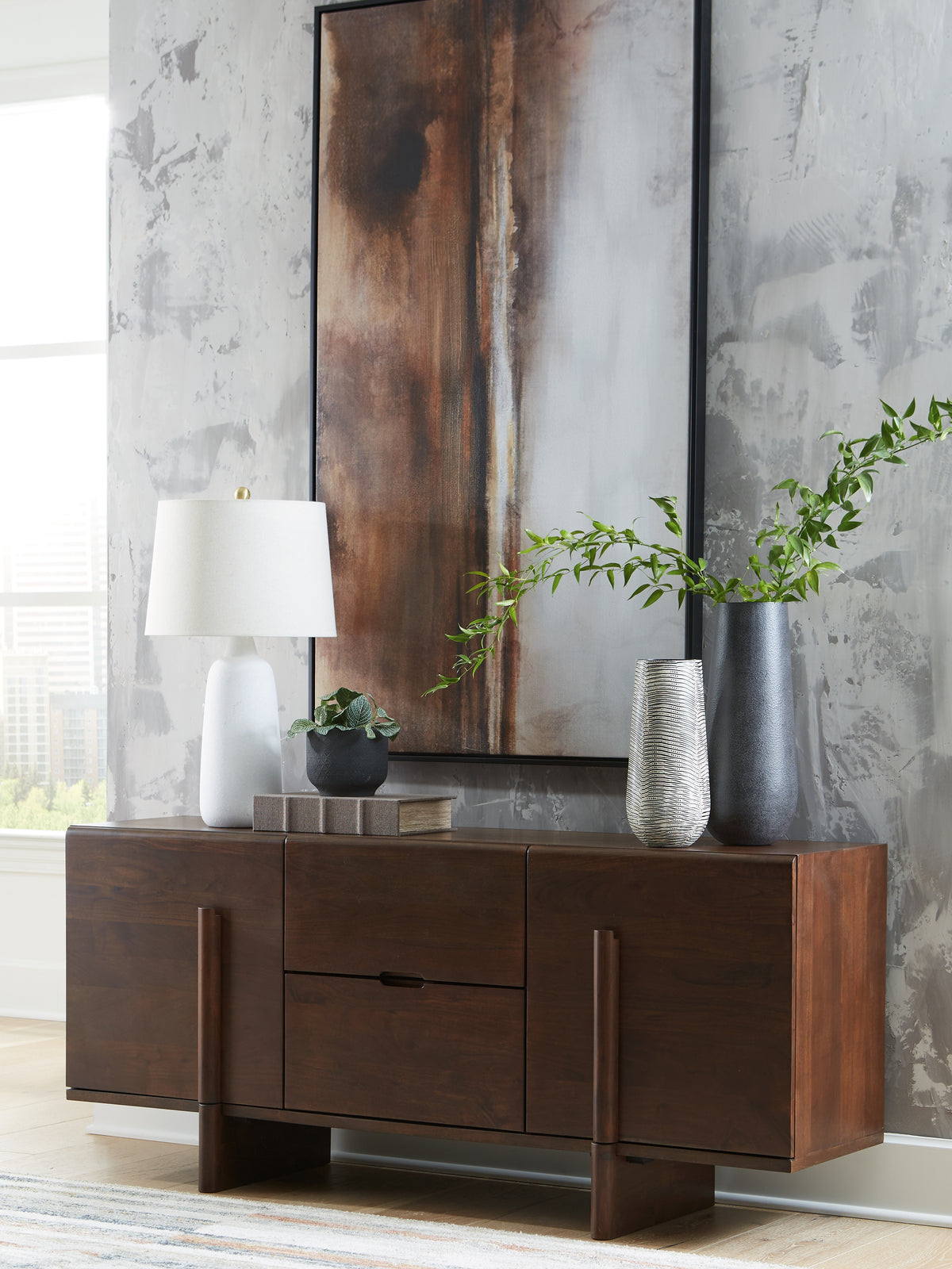 Family Deals Furniture - Ashley Furniture - Kydler Accent Cabinet - Accent Cabinet / Medium Brown - A4000678