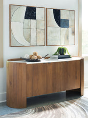 Family Deals Furniture - Ashley Furniture - Fitzroy Accent Cabinet - Accent Cabinet / Brown/White - A4000688