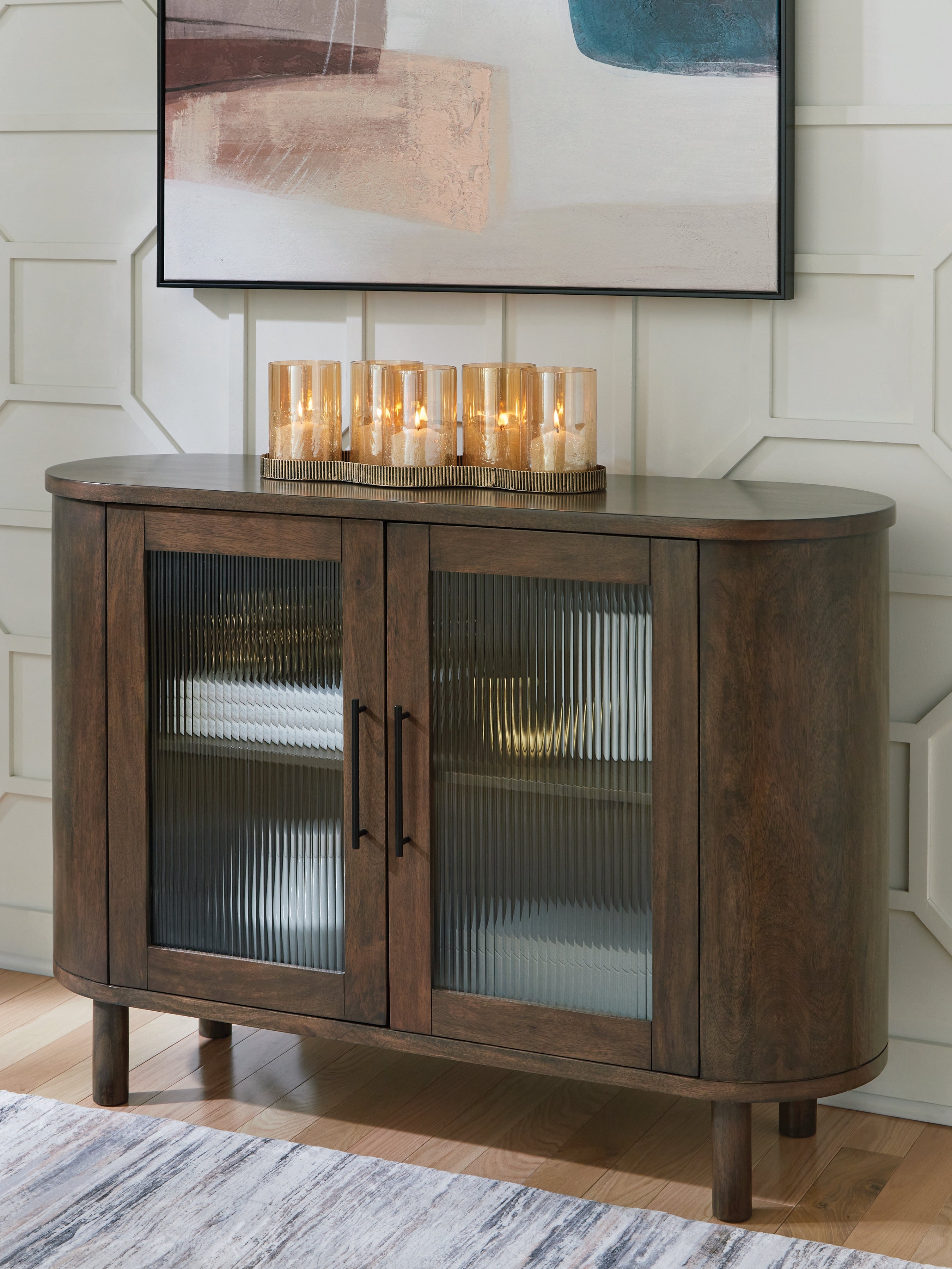 Family Deals Furniture - Ashley Furniture - Mayridge Accent Cabinet - Accent Cabinet / Medium Brown - A4000694
