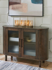 Family Deals Furniture - Ashley Furniture - Mayridge Accent Cabinet - Accent Cabinet / Medium Brown - A4000694
