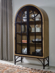 Family Deals Furniture - Ashley Furniture - Gwenwich Accent Cabinet - Accent Cabinet / Natural/Black - A4000704