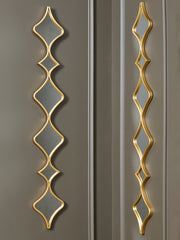 Family Deals Furniture - Ashley Furniture - Harriswood Mirror - Accent Mirror Set (Set of 2) / Gold Finish - A8010354