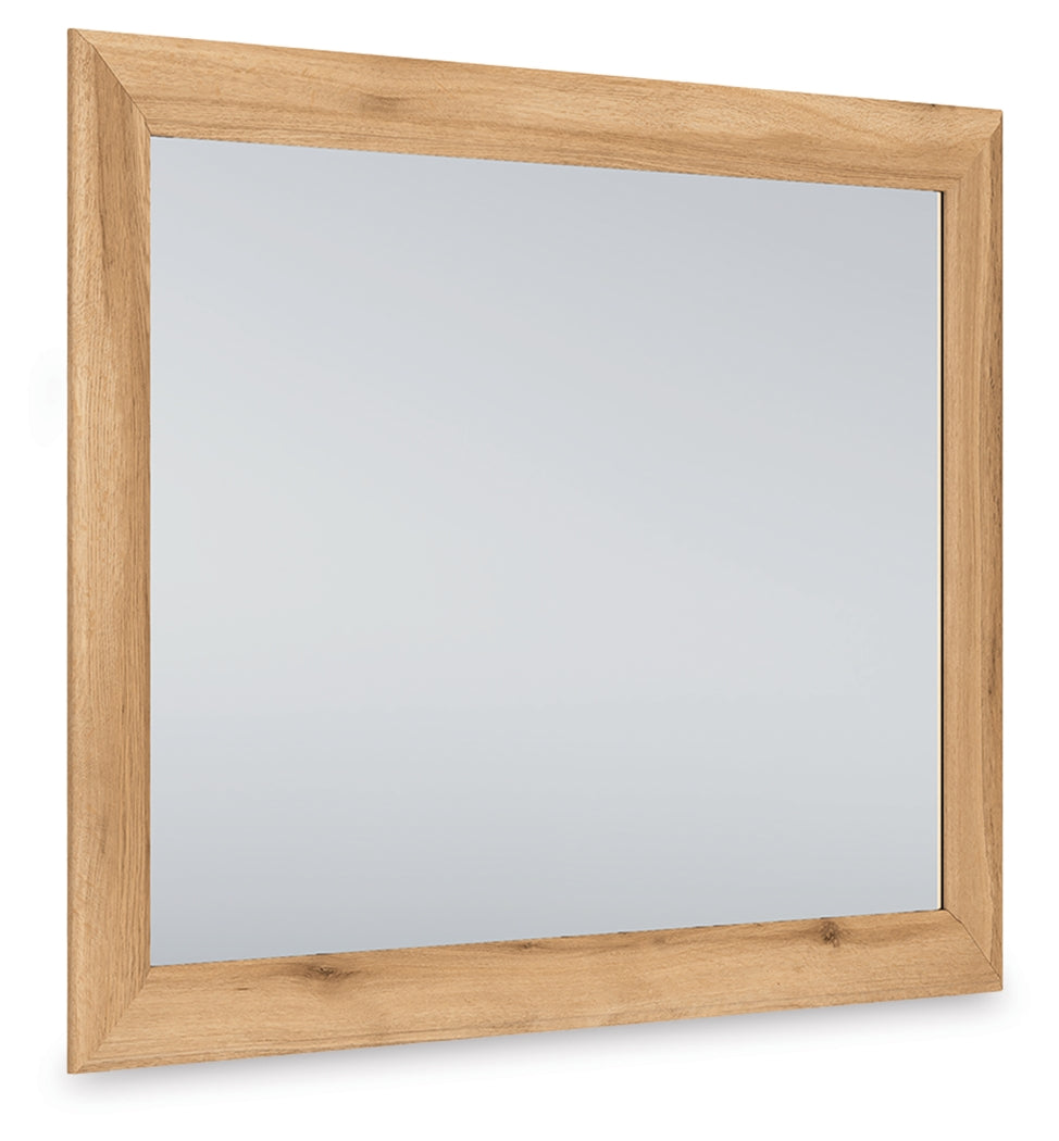 Family Deals Furniture - Ashley Furniture - Aleaport Bedroom - Bedroom Mirror / Warm Brown - PCB1075-36