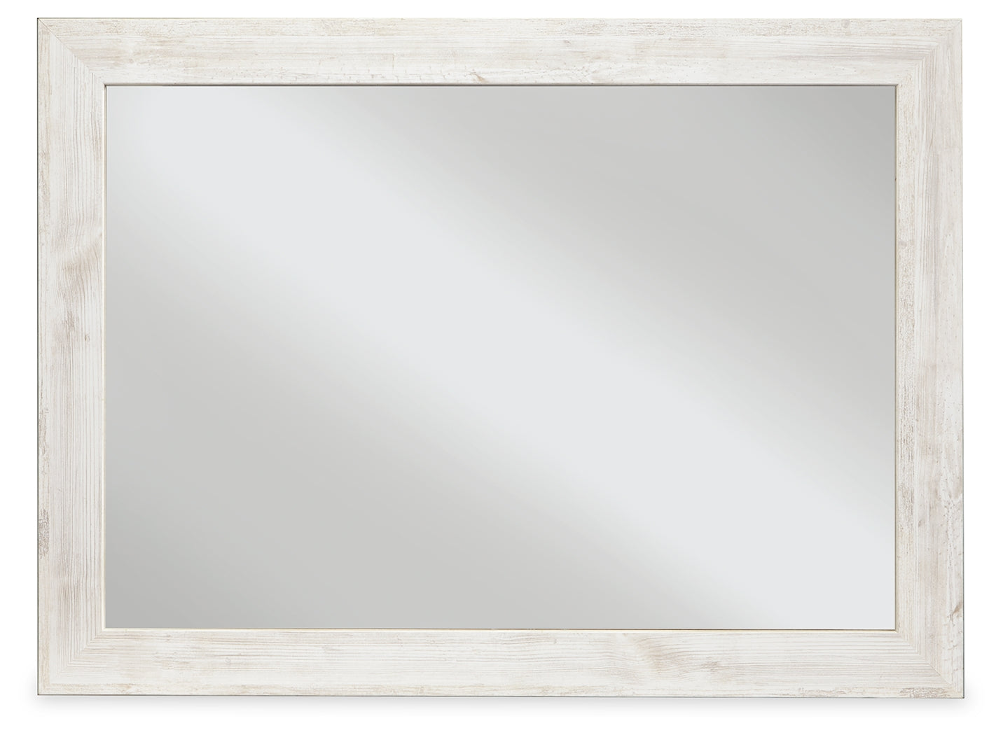 Family Deals Furniture - Ashley Furniture - Paxberry Bedroom - Bedroom Mirror / Whitewash - B181-36