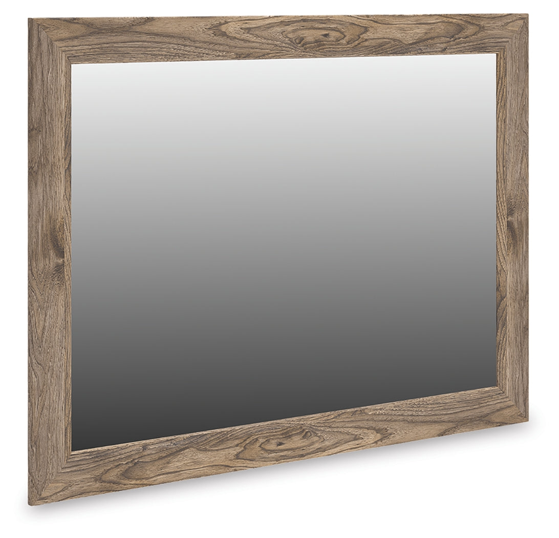 Family Deals Furniture - Ashley Furniture - Rusticott Bedroom - Bedroom Mirror / Brown - PCB2260-36