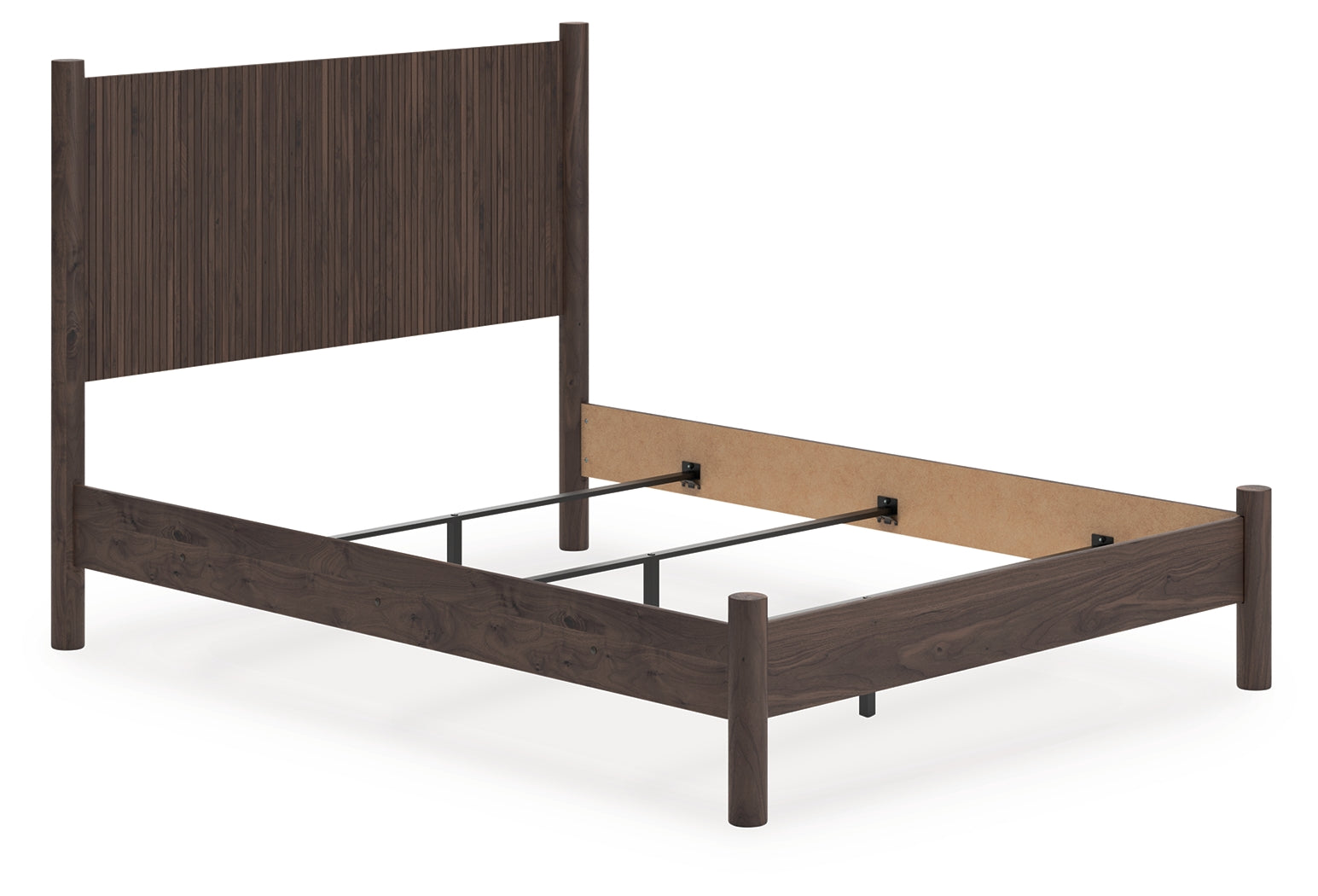 Family Deals Furniture - Ashley Furniture - Pamytta Bedroom - Queen Panel Bed / Brown - PCB2614B18