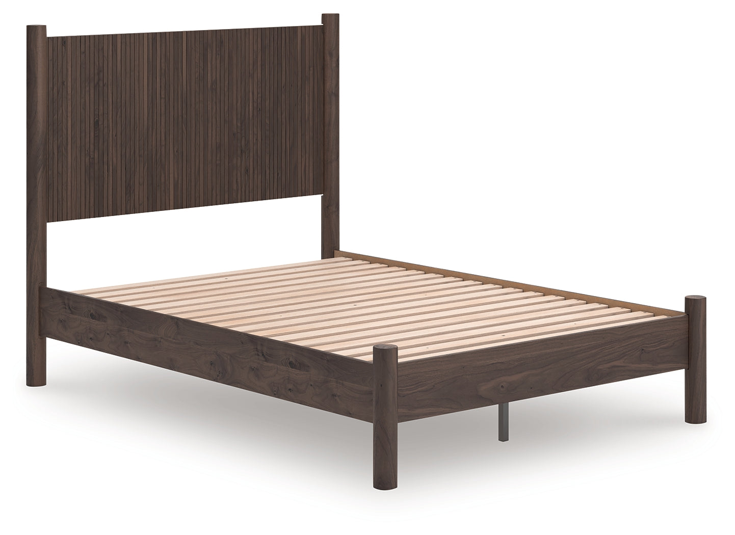 Family Deals Furniture - Ashley Furniture - Pamytta Bedroom - Full Panel Platform Bed / Brown - PCB2614B4