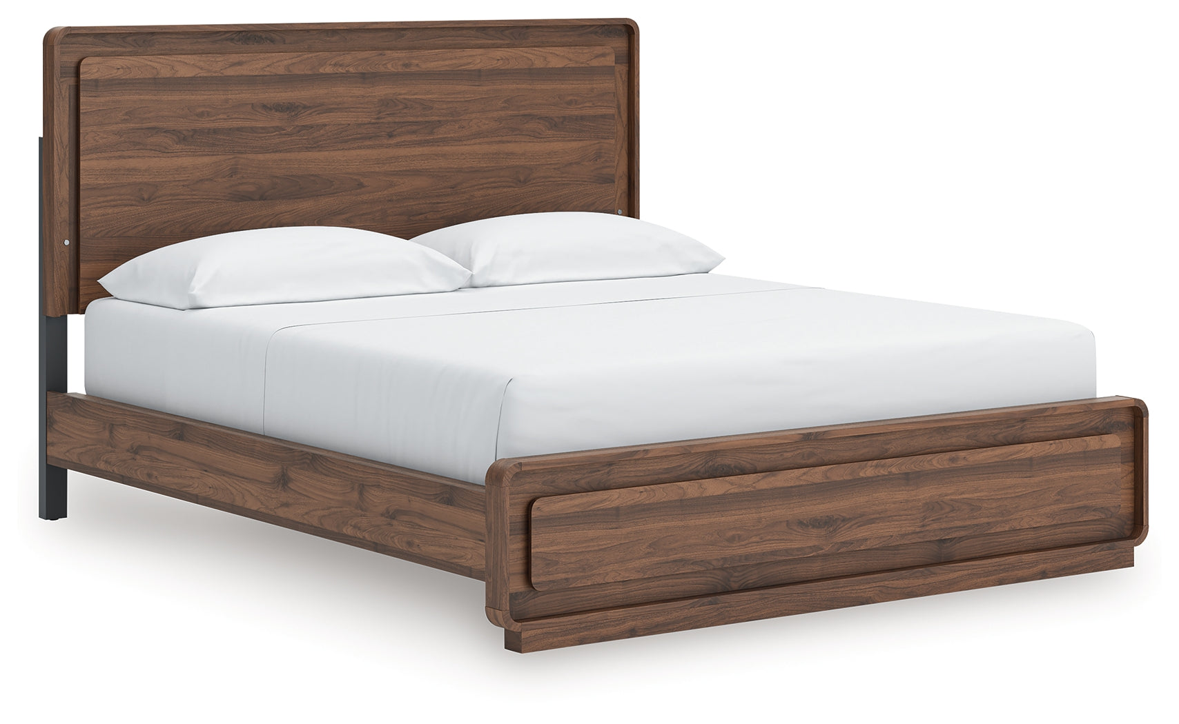 Family Deals Furniture - Ashley Furniture - Fortlorn Bedroom - California King Panel Bed / Walnut Brown - PCB386B5