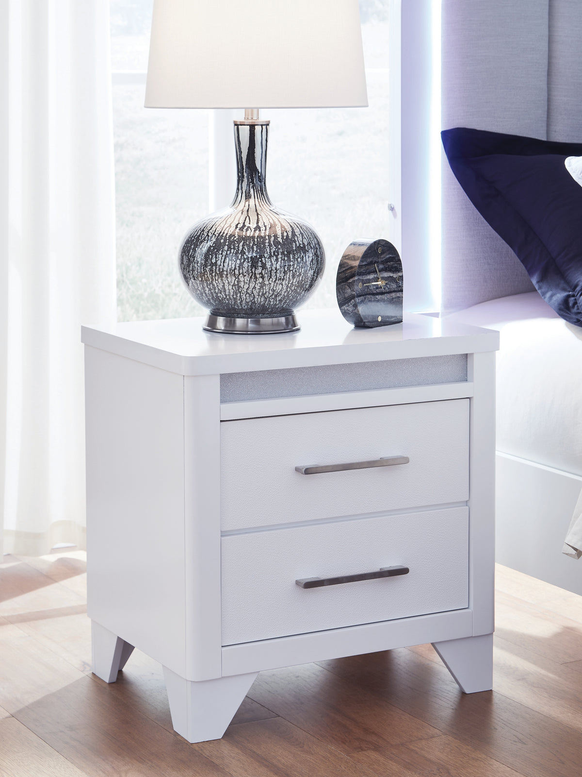Family Deals Furniture - Ashley Furniture - Jarlee Bedroom - California King Upholstered Panel Bed / White - PCB392B5