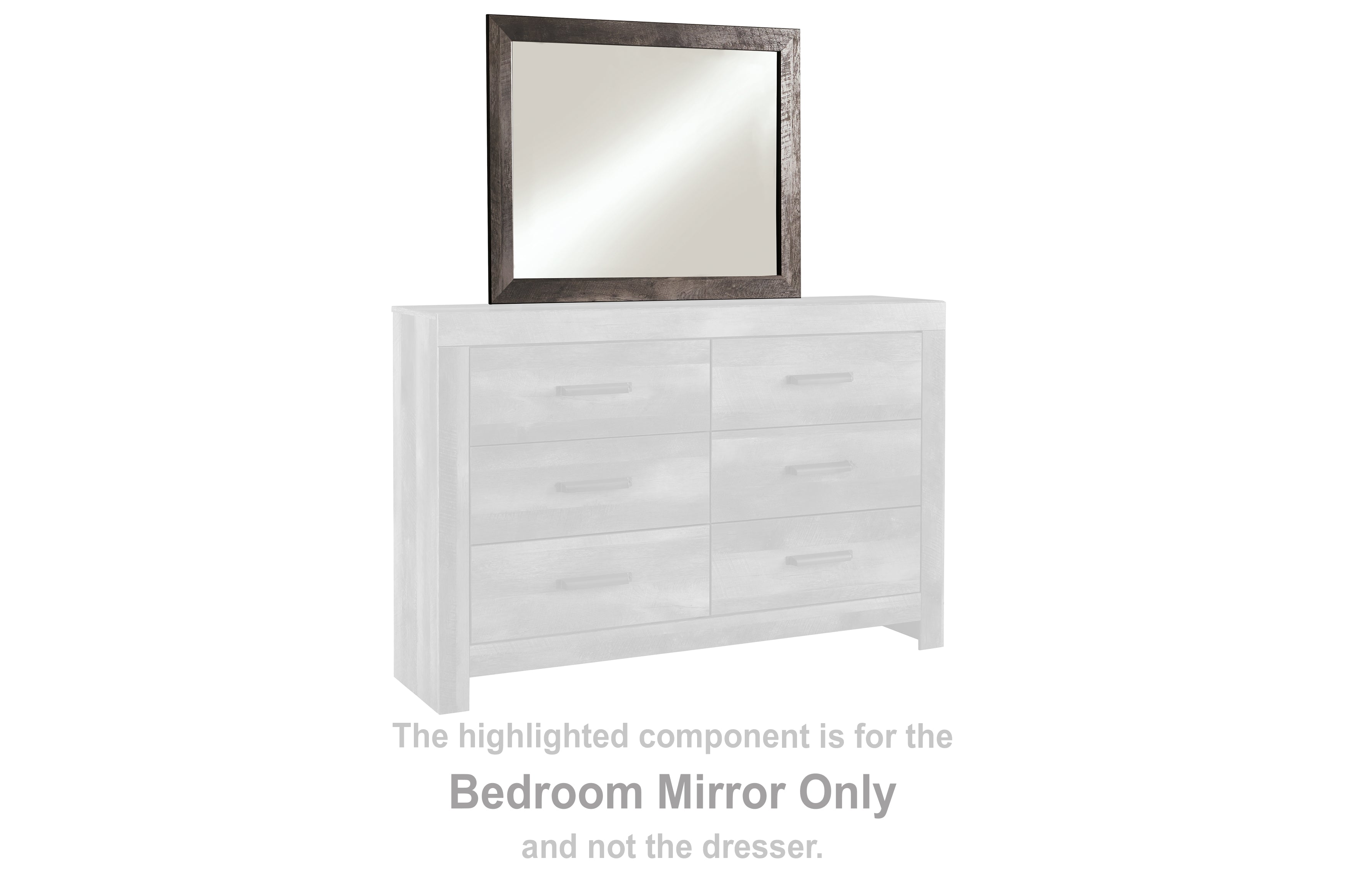 Family Deals Furniture - Ashley Furniture - Wynnlow Bedroom - Bedroom Mirror / Gray - B440-36
