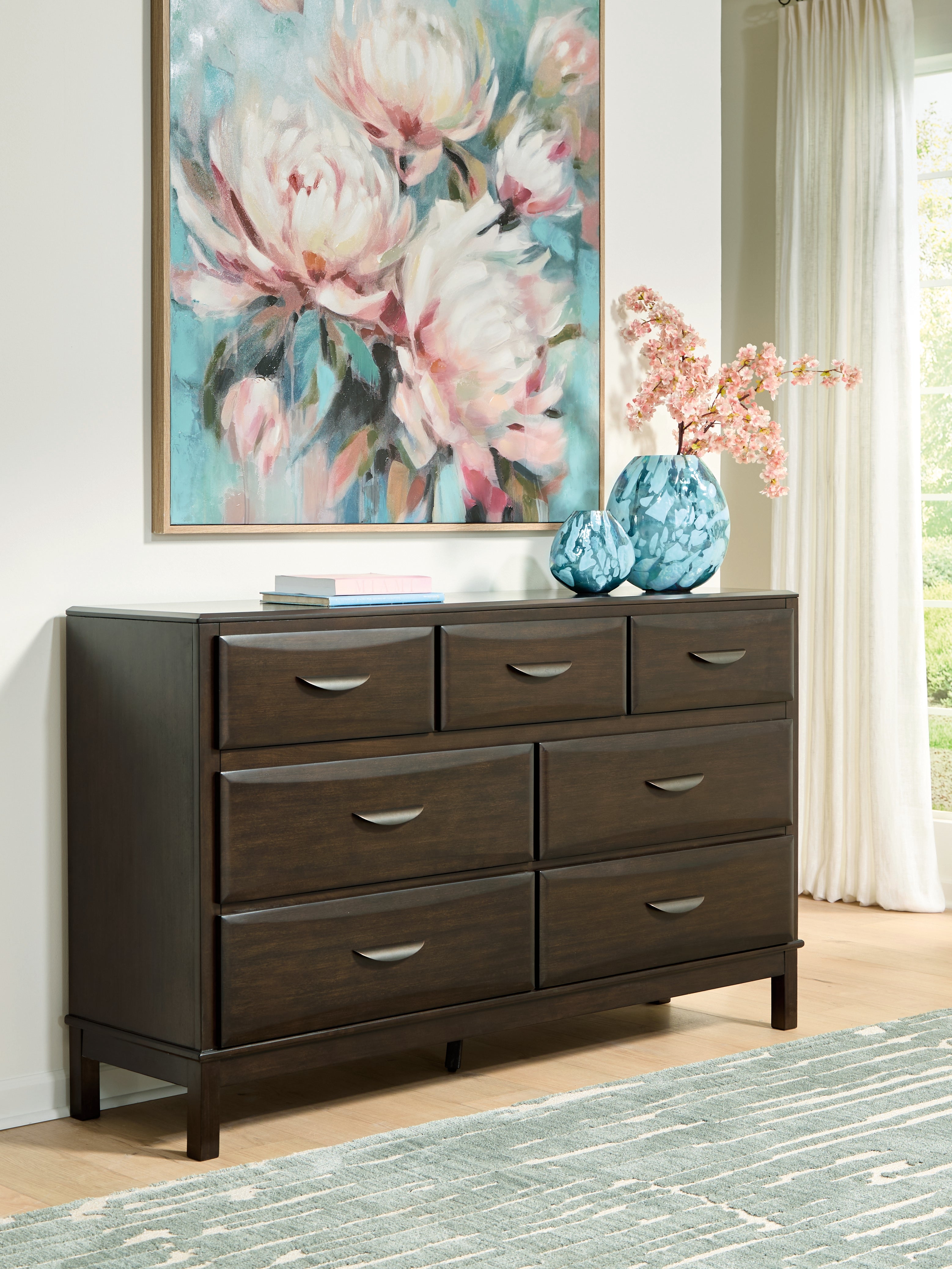 Family Deals Furniture - Ashley Furniture - Vanmore Bedroom - Dresser / Dark Brown - B479-31