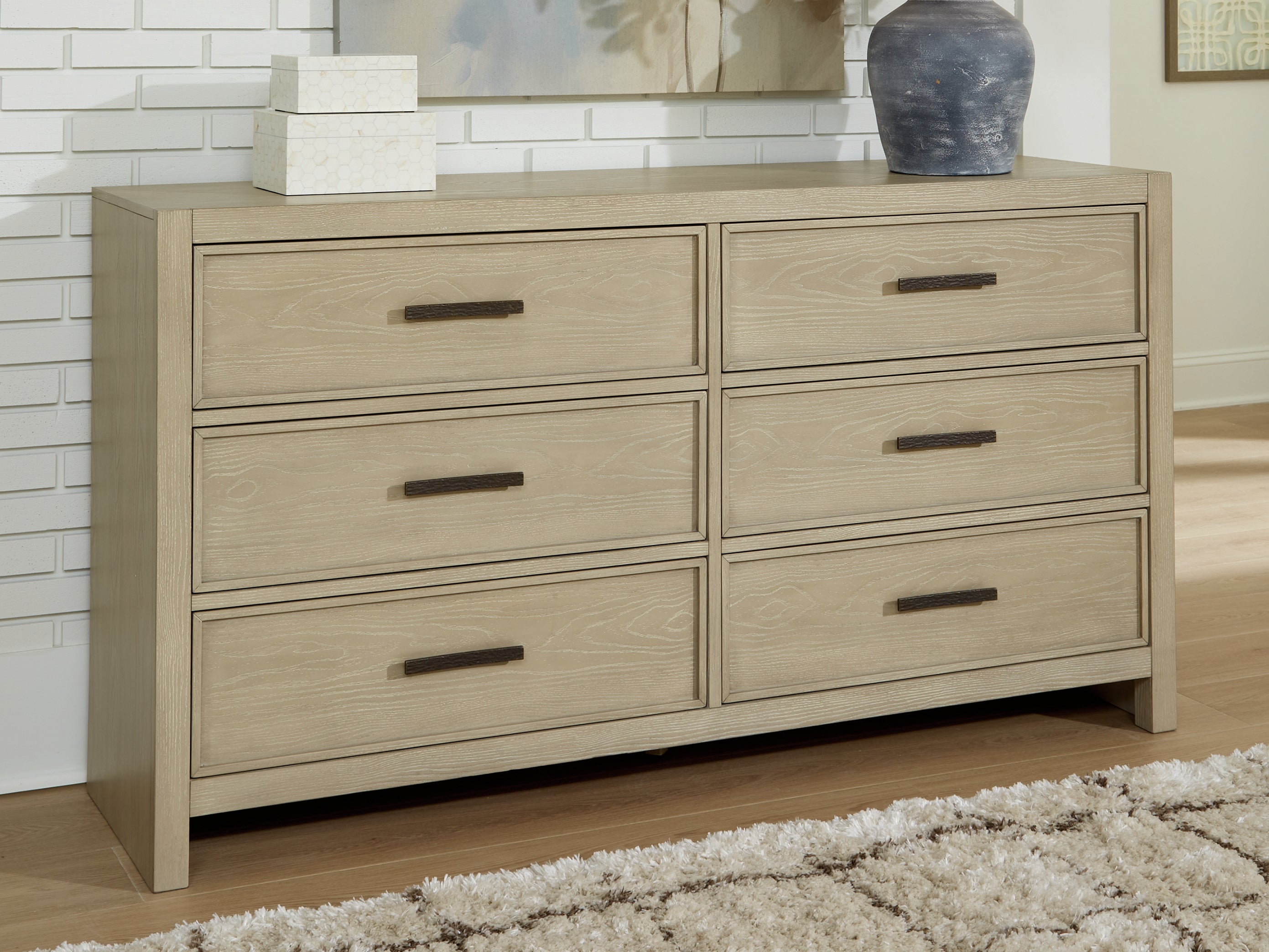 Family Deals Furniture - Ashley Furniture - Calmoro Bedroom - Dresser / Gray - B602-31