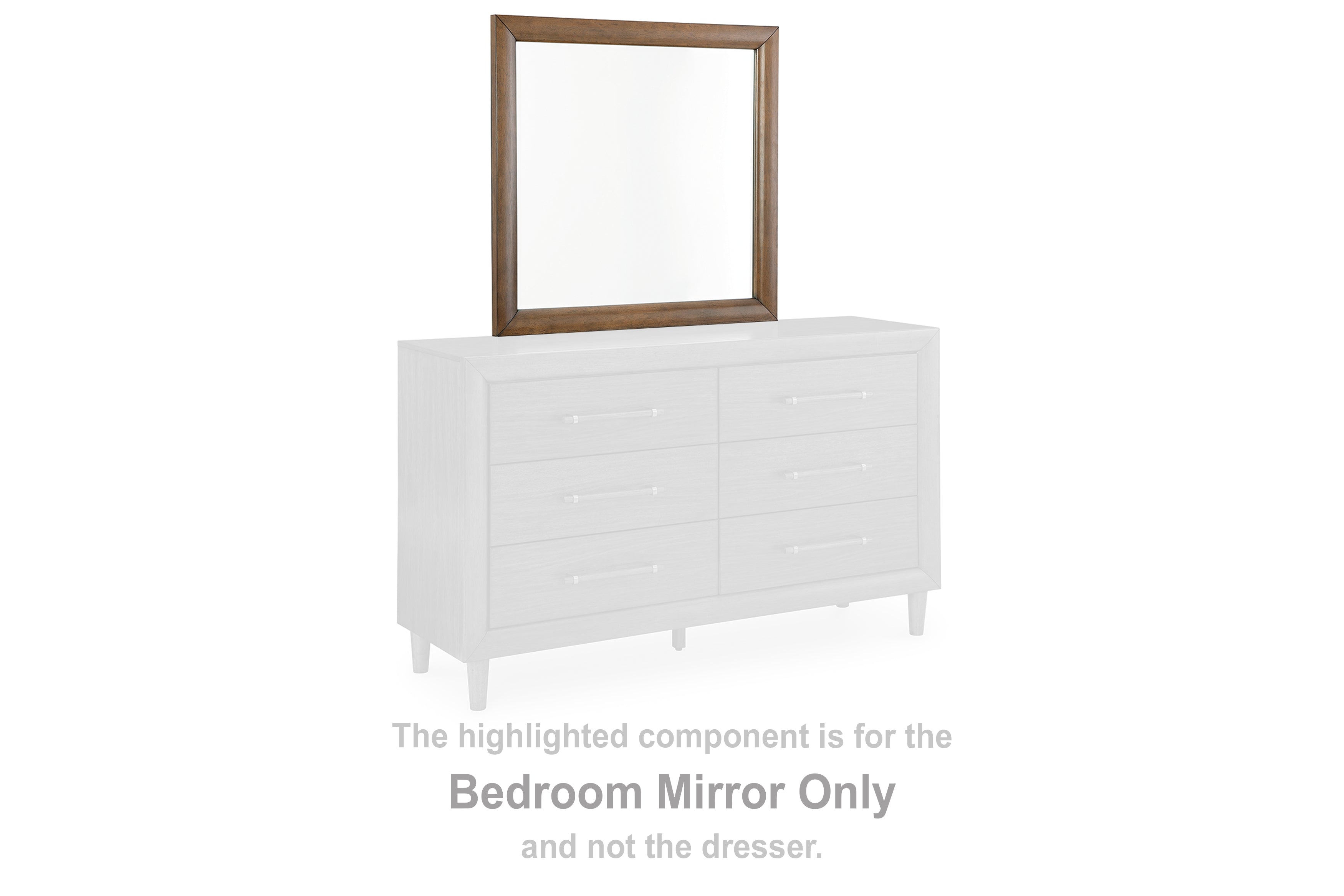 Family Deals Furniture - Ashley Furniture - Lyncott Bedroom - Bedroom Mirror / Brown - B615-36