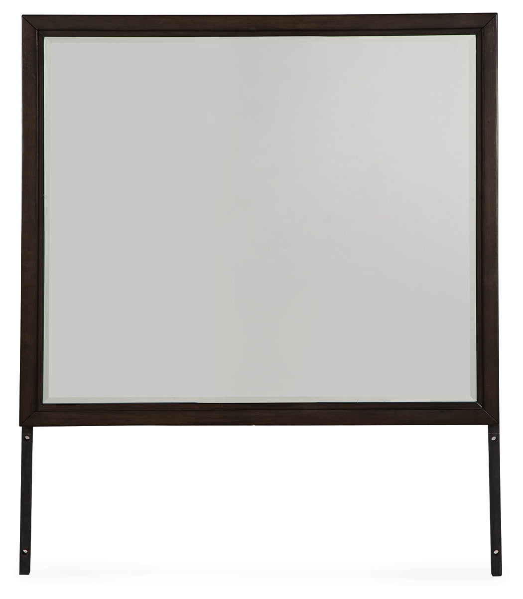 Family Deals Furniture - Ashley Furniture - Neymorton Bedroom - Bedroom Mirror / Dark Grayish Brown - B618-36
