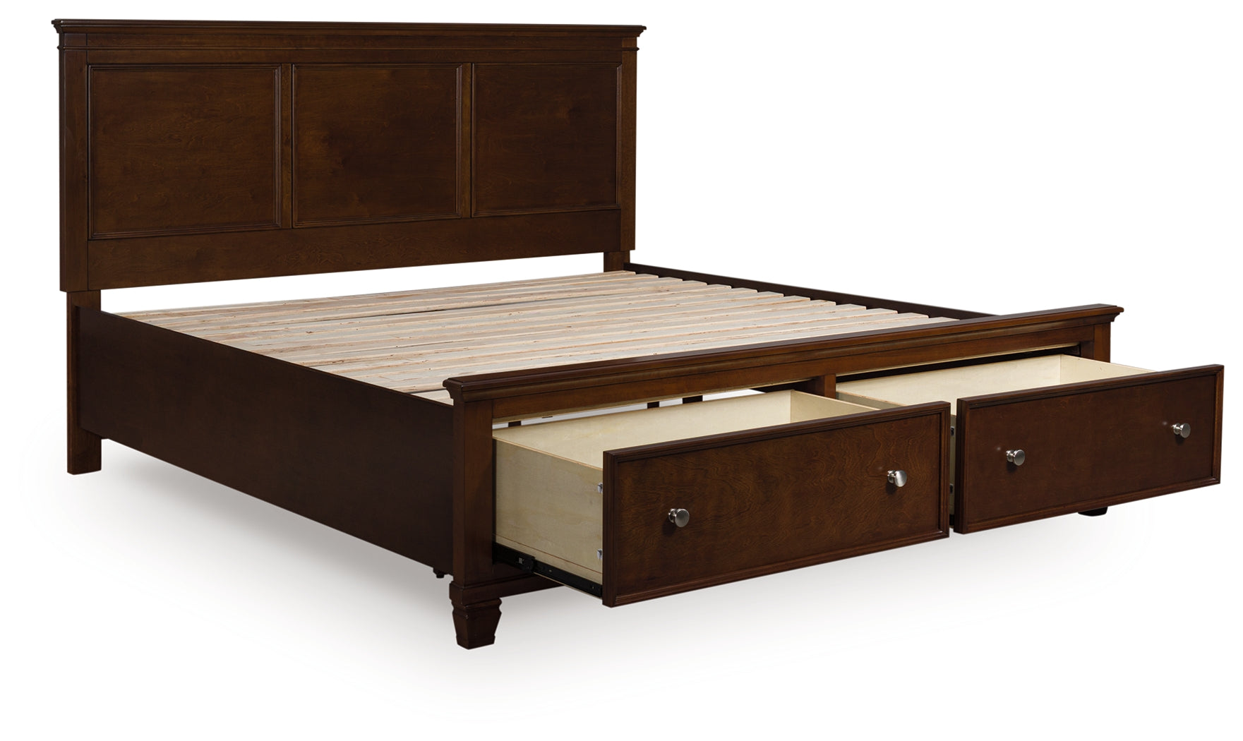 Family Deals Furniture - Ashley Furniture - Danabrin Bedroom - California King Panel Storage Bed / Brown - B685B19