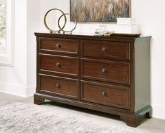 Family Deals Furniture - Ashley Furniture - Trellington Bedroom - King Sleigh Storage Bed / Brown - B716B2