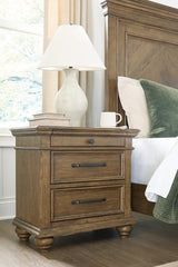 Family Deals Furniture - Ashley Furniture - Karallin Bedroom - Three Drawer Night Stand - PCB782-93