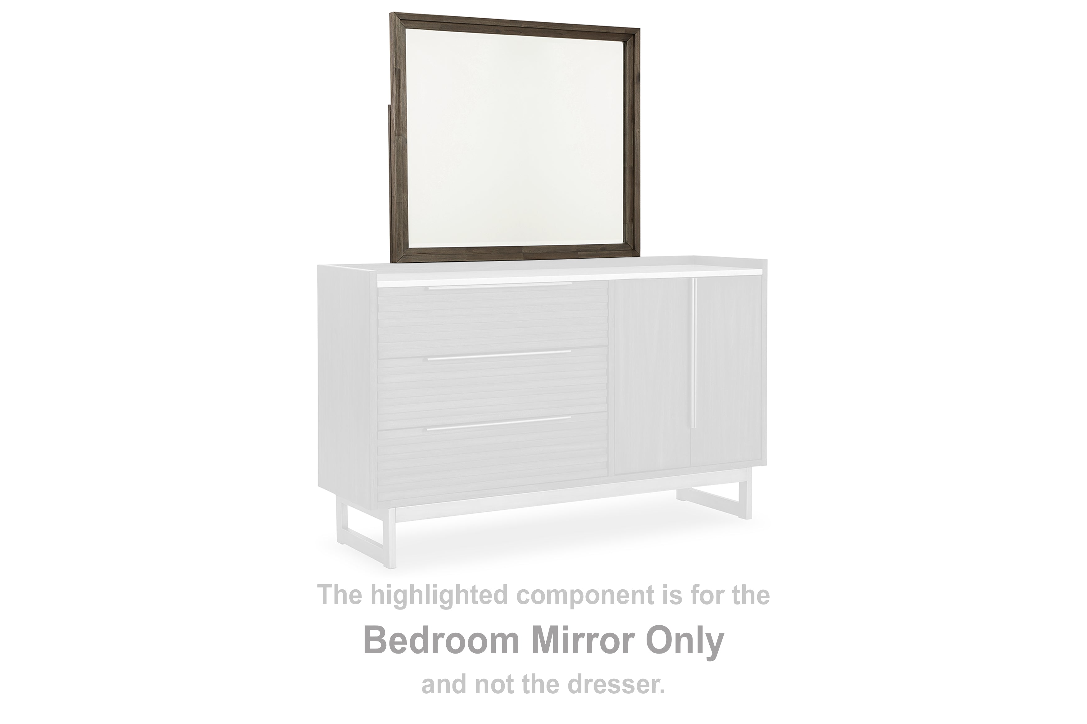 Family Deals Furniture - Ashley Furniture - Arkenton Bedroom - Bedroom Mirror / Grayish Brown - B786-36