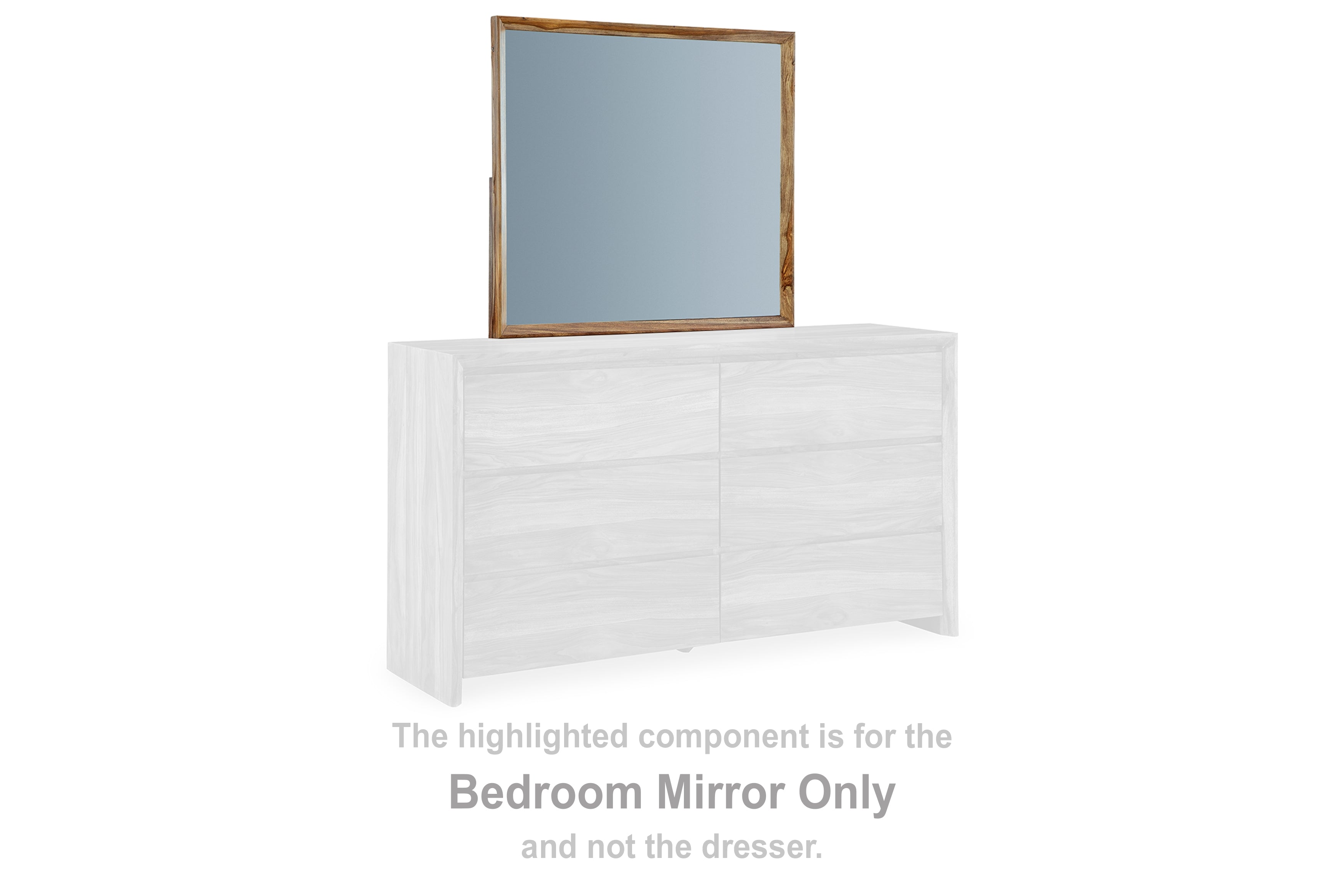 Family Deals Furniture - Ashley Furniture - Dressonni Bedroom - Bedroom Mirror / Brown - B790-36