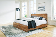 Family Deals Furniture - Ashley Furniture - Dressonni Bedroom - King Panel Bed / Brown - B790B4
