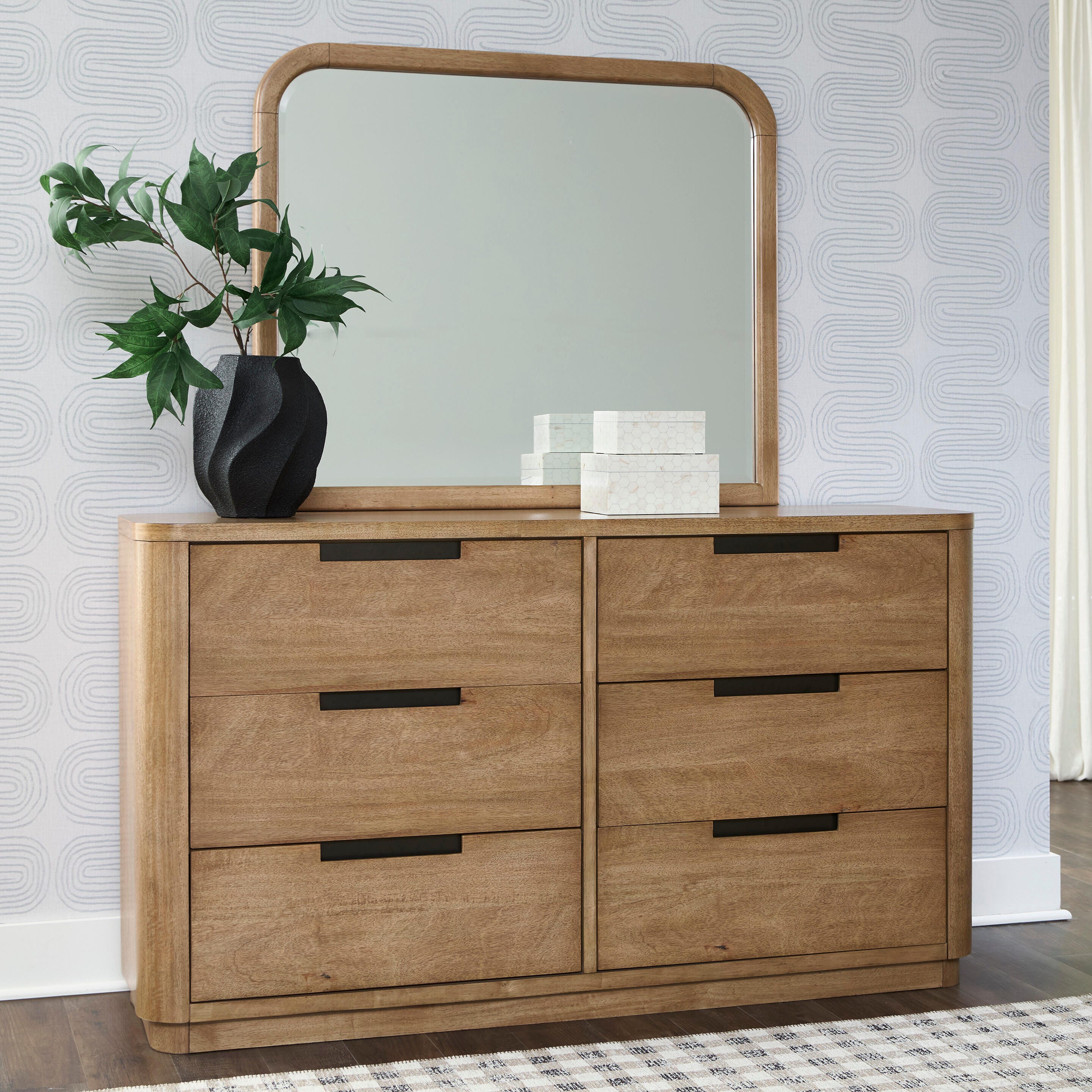 Family Deals Furniture - Ashley Furniture - Pamaria Bedroom - Dresser and Mirror - PCB802B1