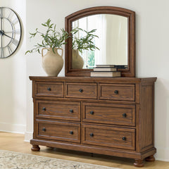 Family Deals Furniture - Ashley Furniture - Zackaryn Bedroom - Dresser and Mirror - PCB807B1