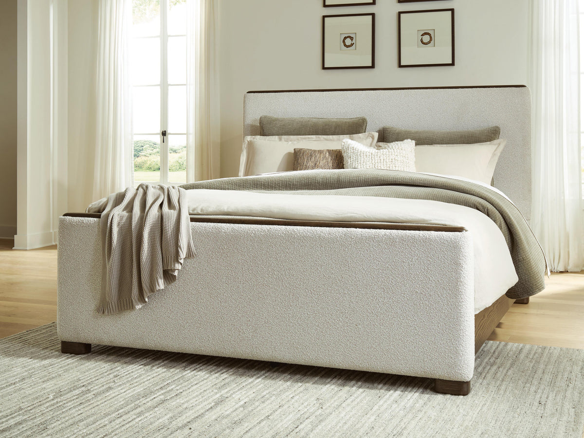Family Deals Furniture - Ashley Furniture - Radkin Bedroom - California King Upholstered Panel Bed - PCB843B5
