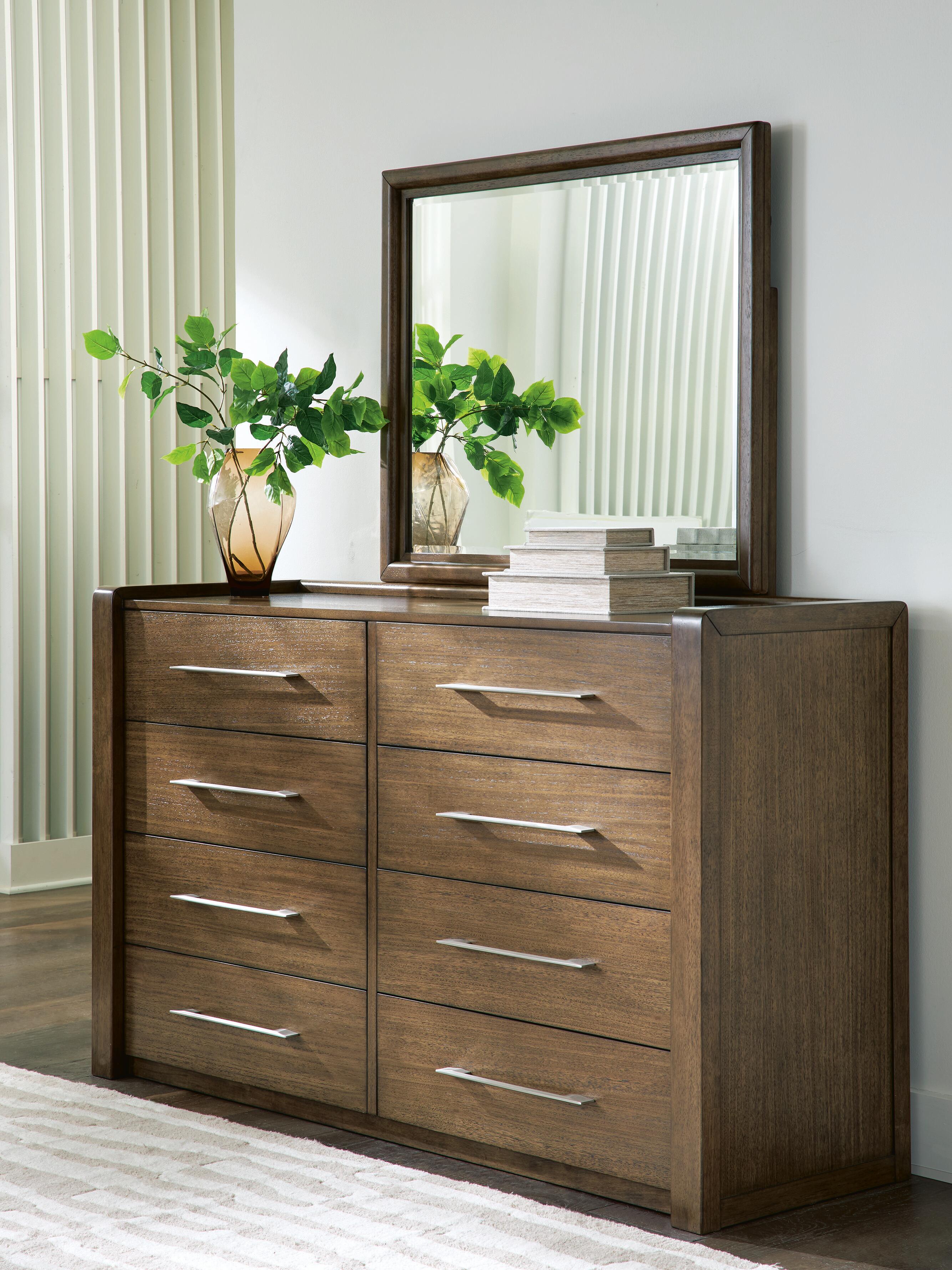 Family Deals Furniture - Ashley Furniture - Marxmore Bedroom - Dresser and Mirror / Brown - B863B1