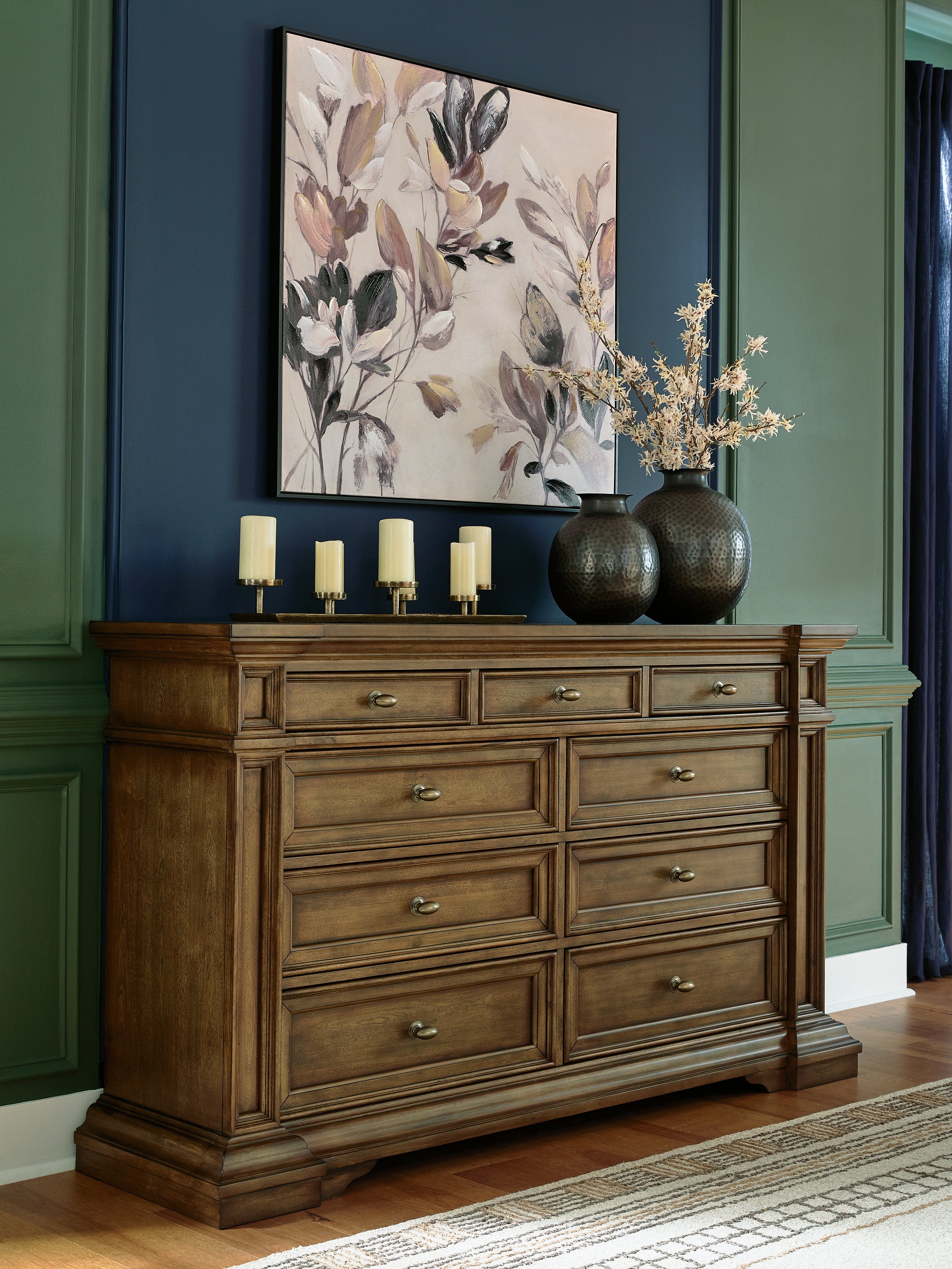 Family Deals Furniture - Ashley Furniture - Frantanna Bedroom - Dresser / Brown - PCB949-31