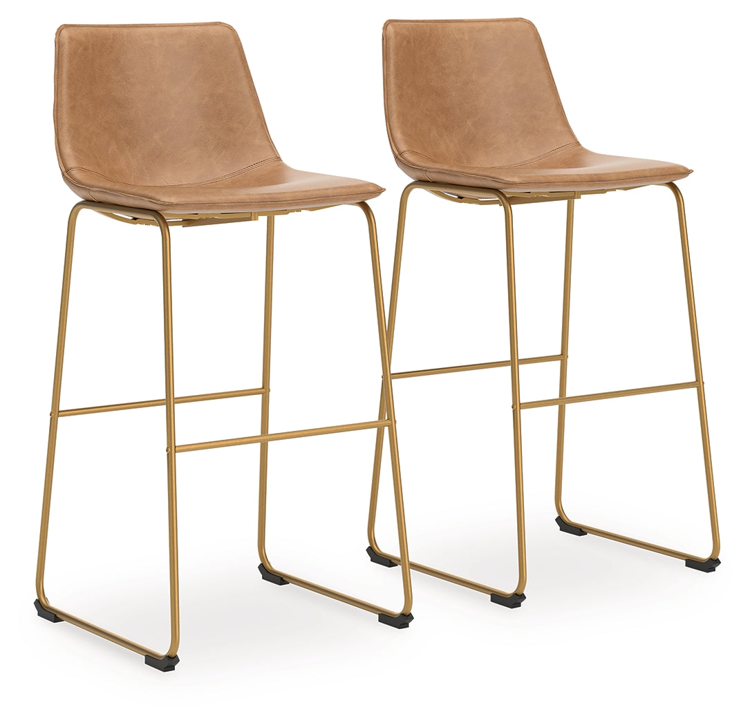 Family Deals Furniture - Ashley Furniture - Ciabori Dining Room - Bar Height Barstool (Set of 2) / Multi - PCD373-330X2