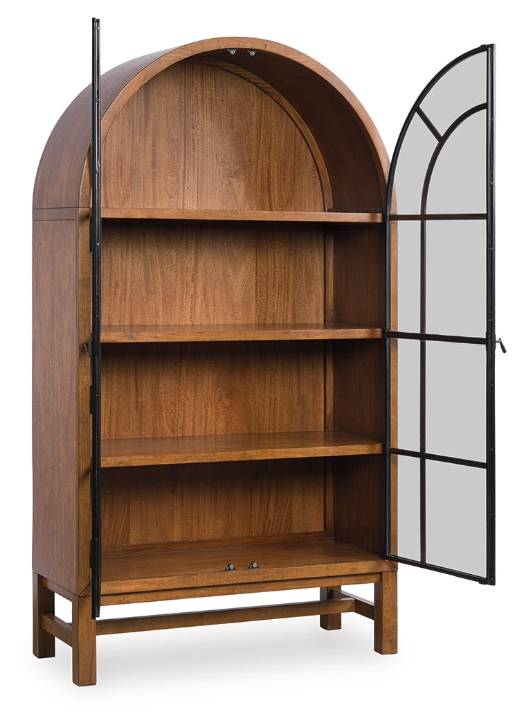 Family Deals Furniture - Ashley Furniture - Greddinton Display Cabinet - Display Cabinet / Brown/Black - PCD824-476