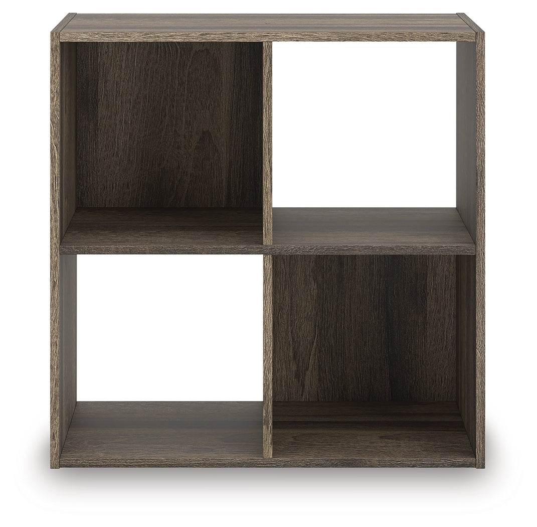 Family Deals Furniture - Ashley Furniture - Shallifer Four Cube Organizer - Four Cube Organizer / Brown - EA1104-2X2