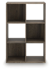 Family Deals Furniture - Ashley Furniture - Shallifer Six Cube Organizer - Six Cube Organizer / Brown - EA1104-3X2
