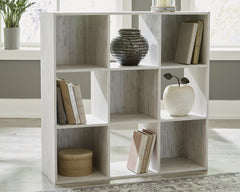 Family Deals Furniture - Ashley Furniture - Paxberry Nine Cube Organizer - Nine Cube Organizer / Whitewash - EA1811-3X3