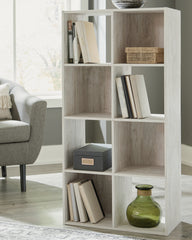 Family Deals Furniture - Ashley Furniture - Paxberry Eight Cube Organizer - Eight Cube Organizer / Whitewash - EA1811-4X2