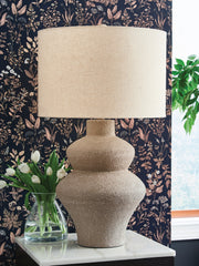 Family Deals Furniture - Ashley Furniture - Jossleigh Lighting - Metal Table Lamp (1/CN) / Beige - L207624