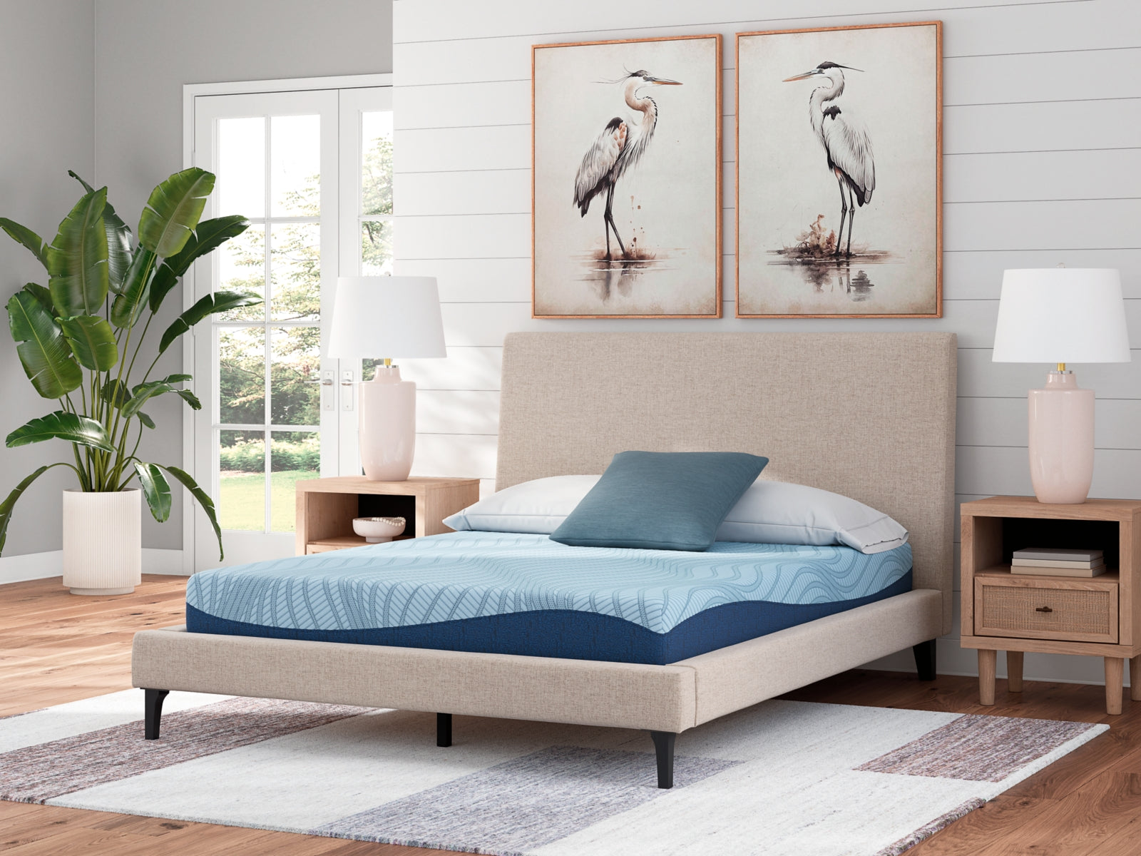 Family Deals Furniture - Ashley Furniture - Peak 2.0 8 Memory Foam Mattresses - Full / White - M20421