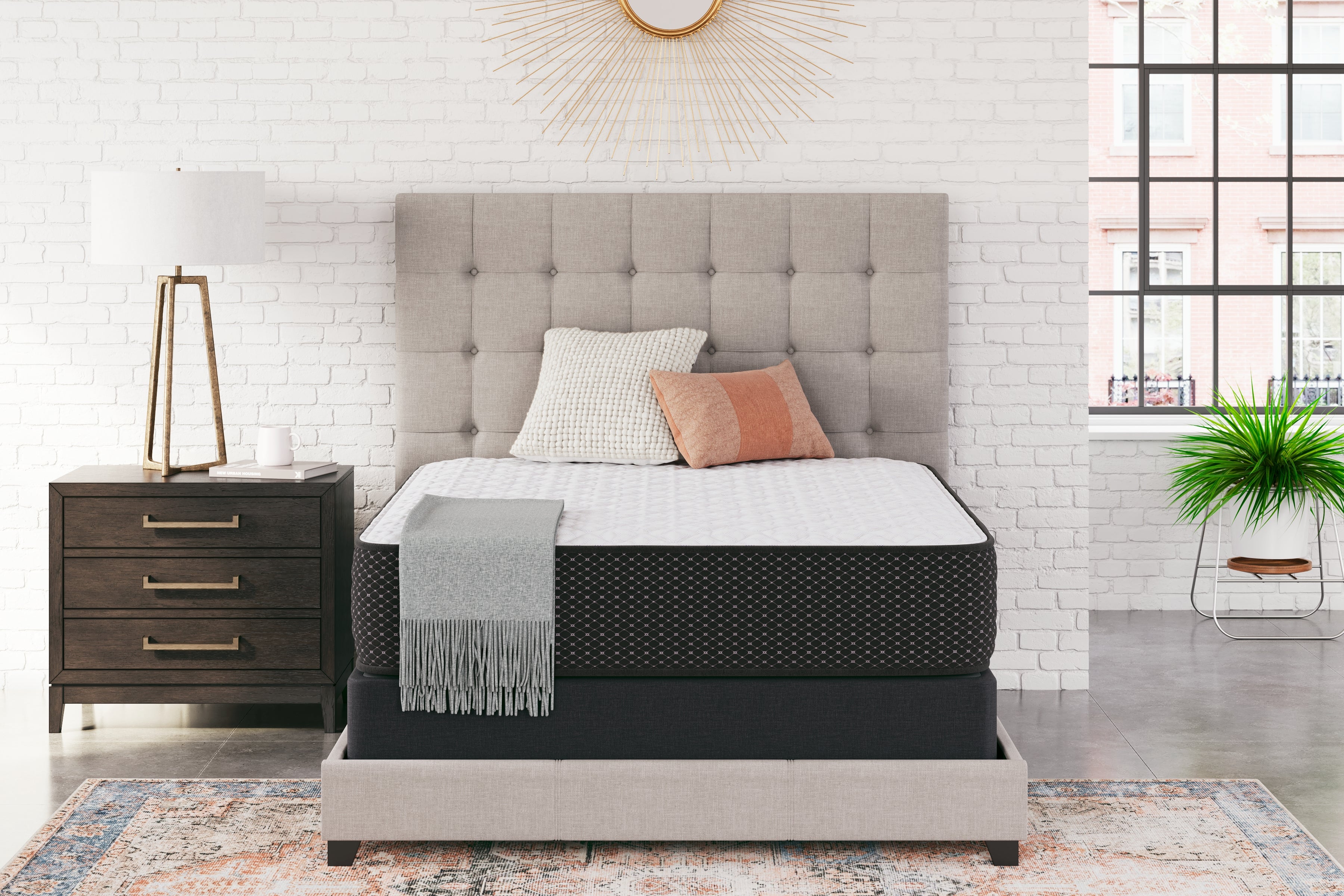 Family Deals Furniture - Ashley Furniture - Limited Edition Firm Mattresses - California King / White - M41051