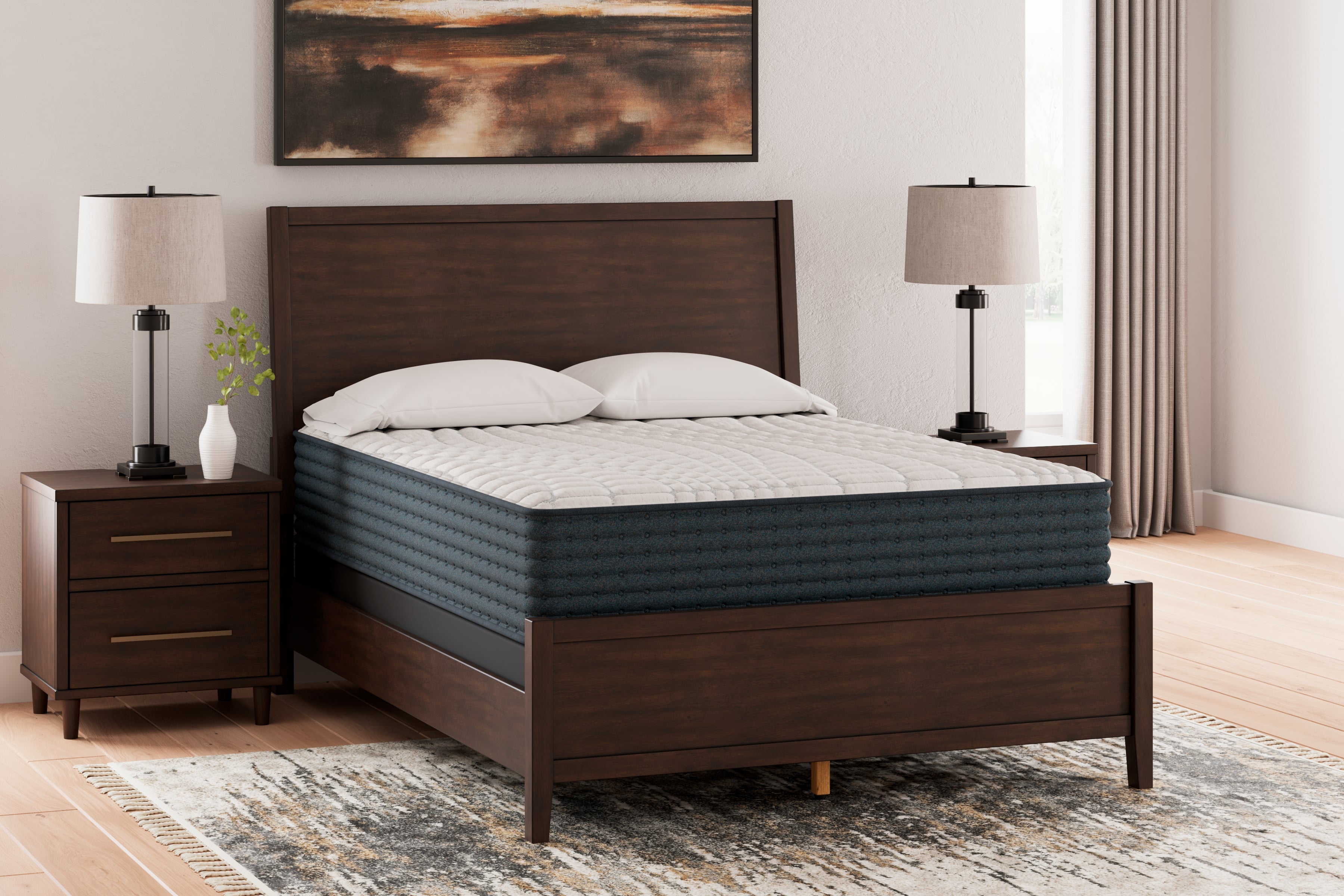 Family Deals Furniture - Ashley Furniture - Hybrid 1200 Mattresses - Twin / White - M43511