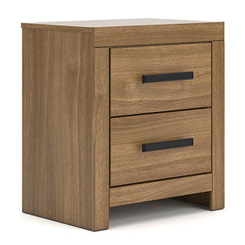 Family Deals Furniture - Ashley Furniture - Broachmyn Bedroom - Two Drawer Night Stand / Auburn - PCB1116-92