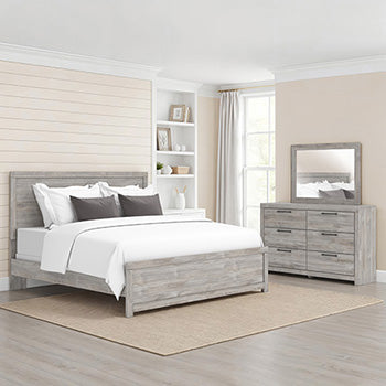 Family Deals Furniture - Ashley Furniture - Broachmyn Bedroom - Bedroom Mirror / Gray - PCB1120-36