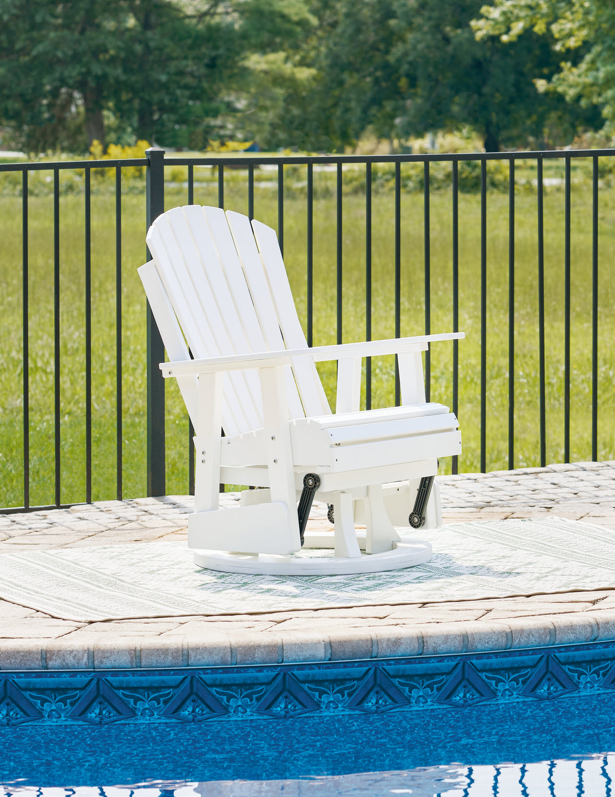 Family Deals Furniture - Ashley Furniture - Hyland wave Outdoor - Rectangular Cocktail Table / Black - P108-701