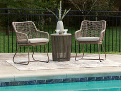 Family Deals Furniture - Ashley Furniture - Majors Beach Outdoor - Chairs w/CUSH/Table Set (3/CN) - PCP321-050