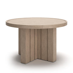 Family Deals Furniture - Ashley Furniture - Thunder Trails Outdoor - Round Dining Table - PCP612-615
